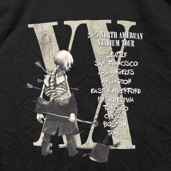 My Chemical Romance Long Live The Black Parade Tour Hoodie Size 3XL - Picture 2 of 5